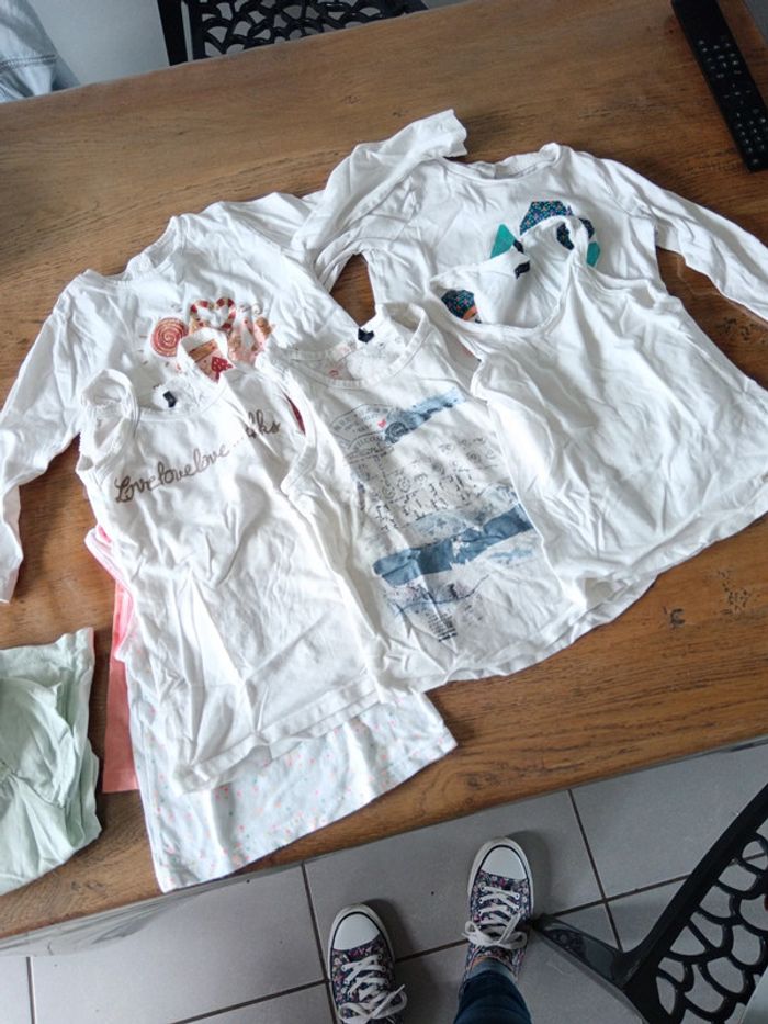 Lot de 8 hauts fille - photo numéro 3