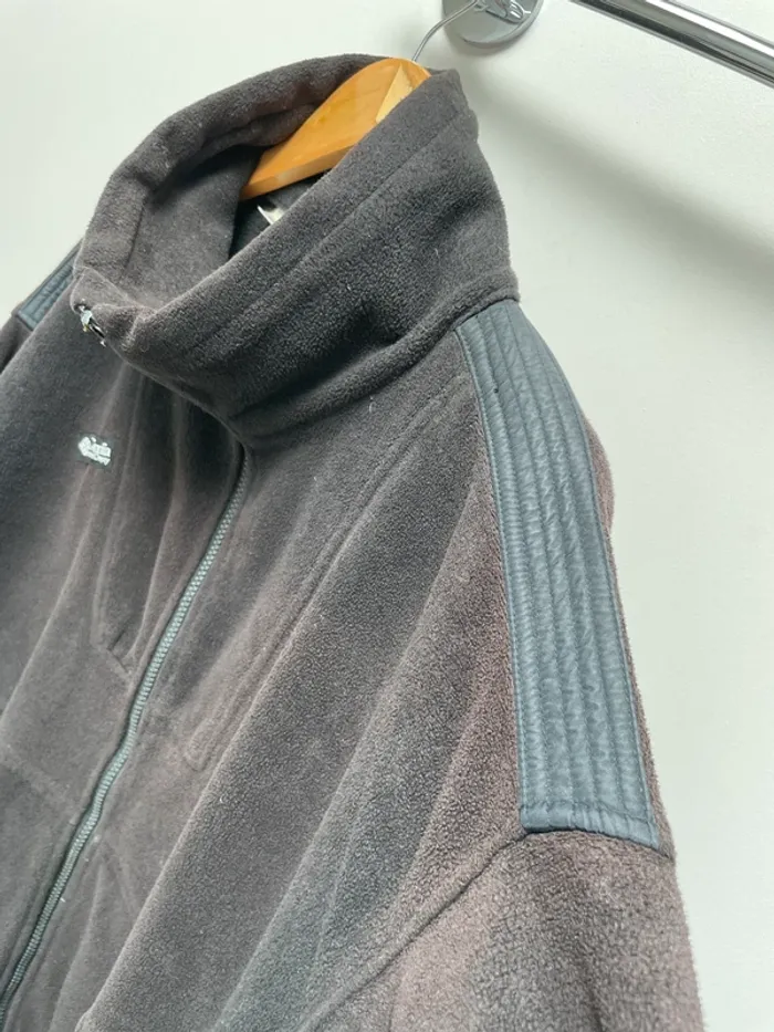 Columbia Vintage Black Fleece Polaire Zip Jacket Mens - photo numéro 7