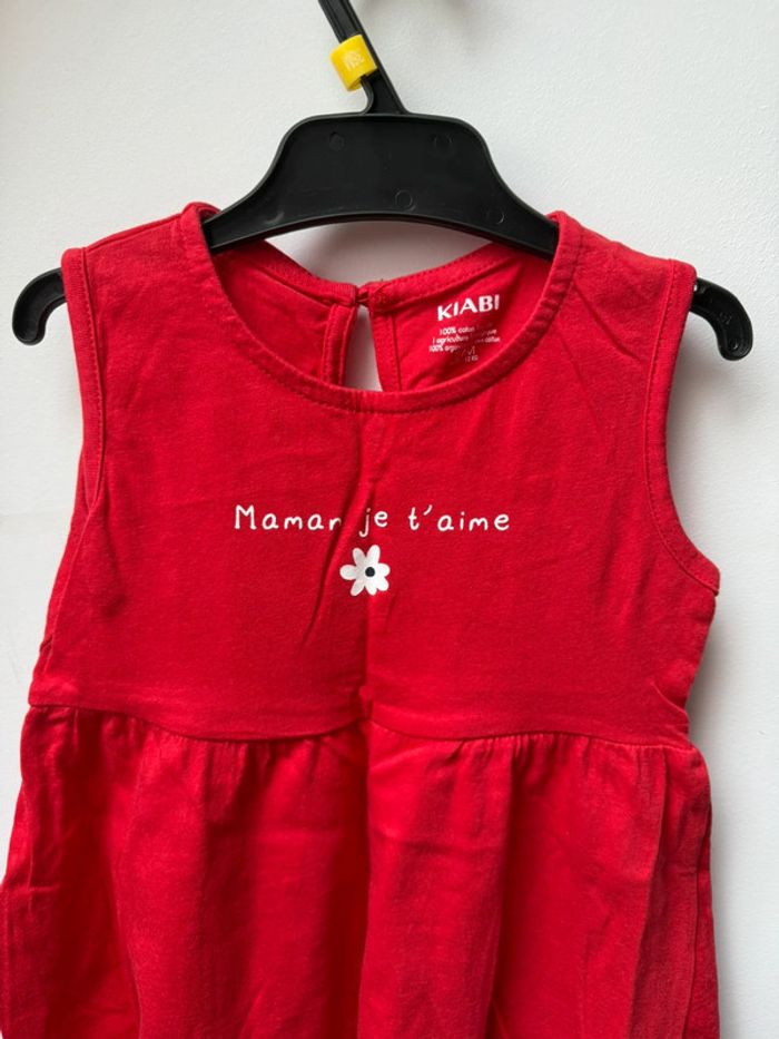 Robe jersey 24 mois