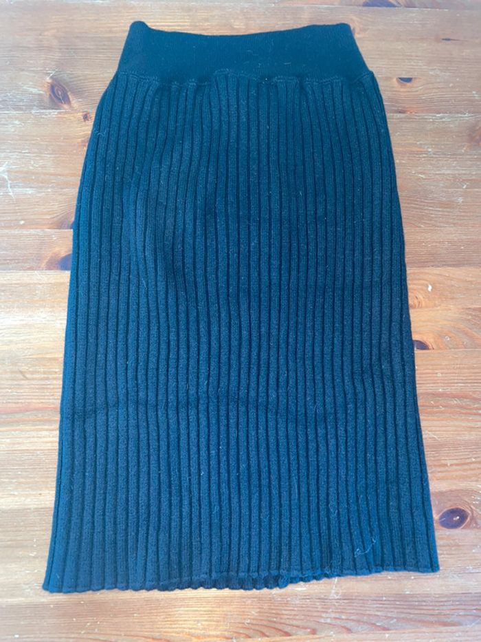 Jupe élastique moulante noir taille M