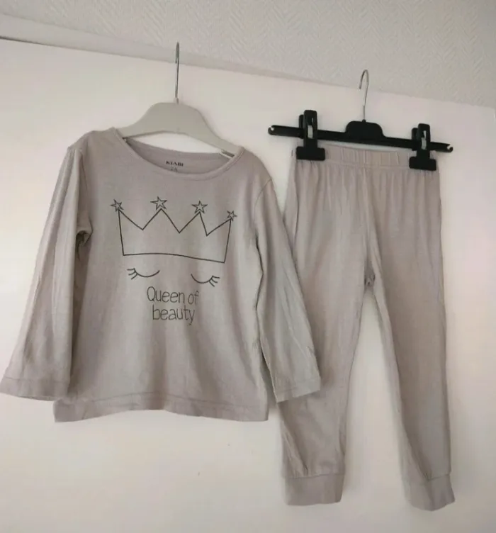 (e) pyjama gris Kiabi 2ans - photo numéro 3