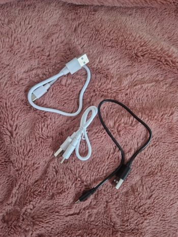 Lot de 3 câble usb c