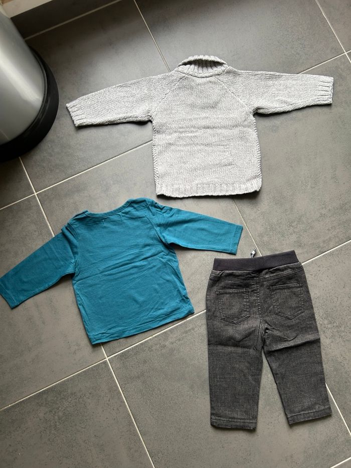 Ensemble hiver de 3 articles bébé garçon cadet Rousselle - photo numéro 7