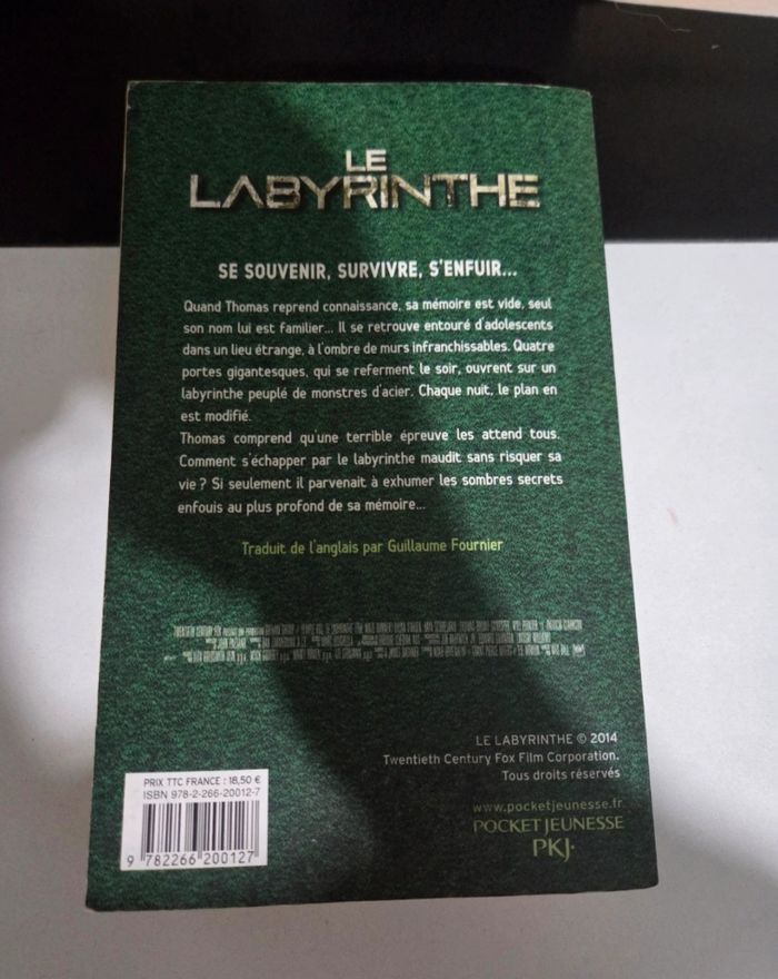 Le labyrinthe tome 1 - photo numéro 2
