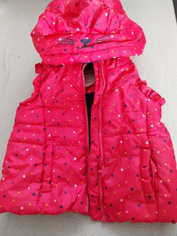 Doudoune 6 mois fille sans manche