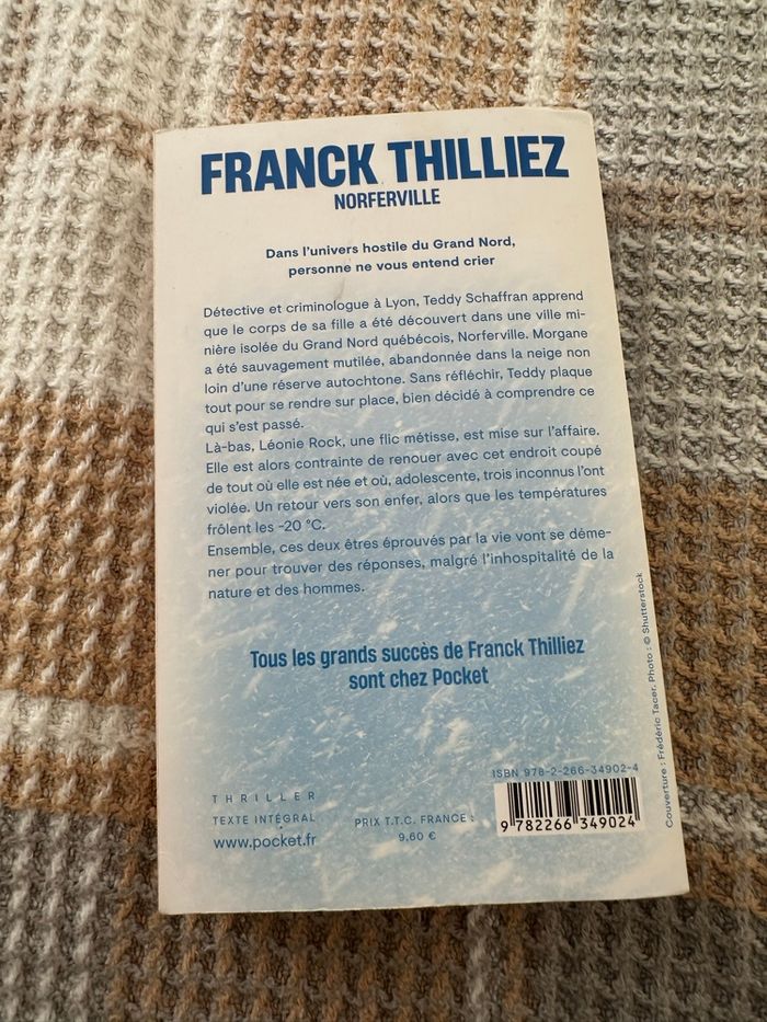 Livre Franck Thilliez ,, Norferville” - photo numéro 2