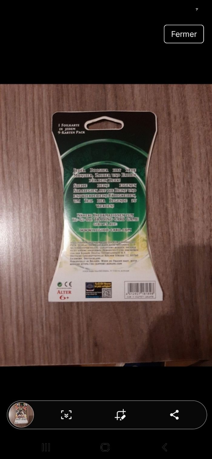 Lot de 2 paquet de booster yu-gi-oh - photo numéro 2