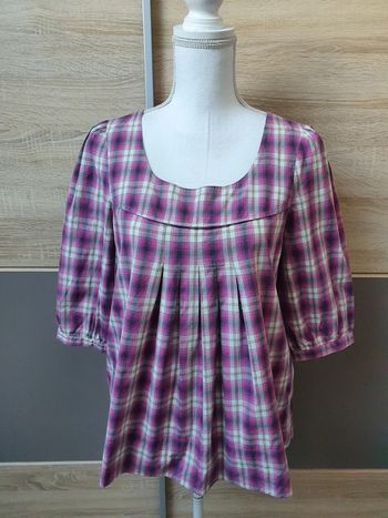 Blouse manches 3/4.