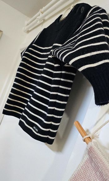 Pull Marinière laine Saint James 2 ans