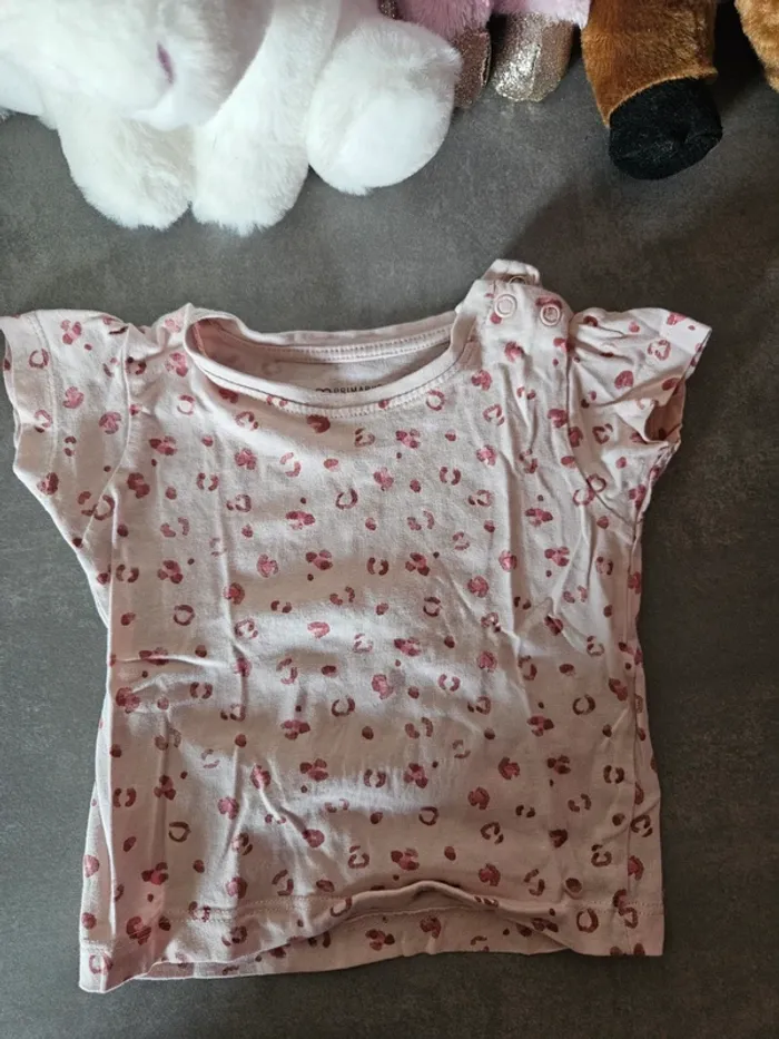 Ensemble short t-shirt 6-9mois - photo numéro 2