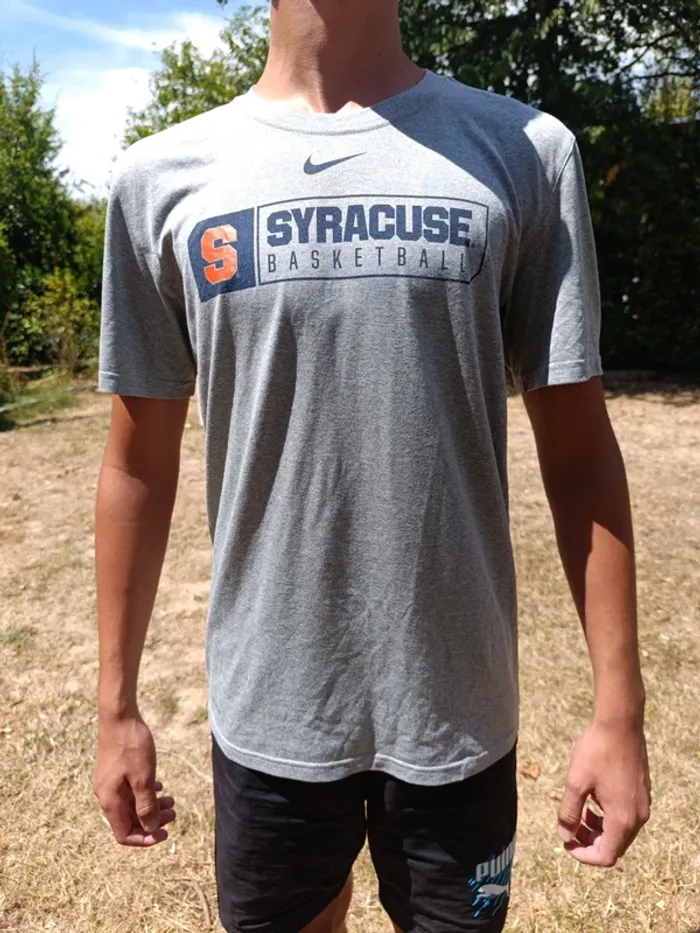 T-shirt university syracuse basketball NCAA nike dri-fit S - photo numéro 2