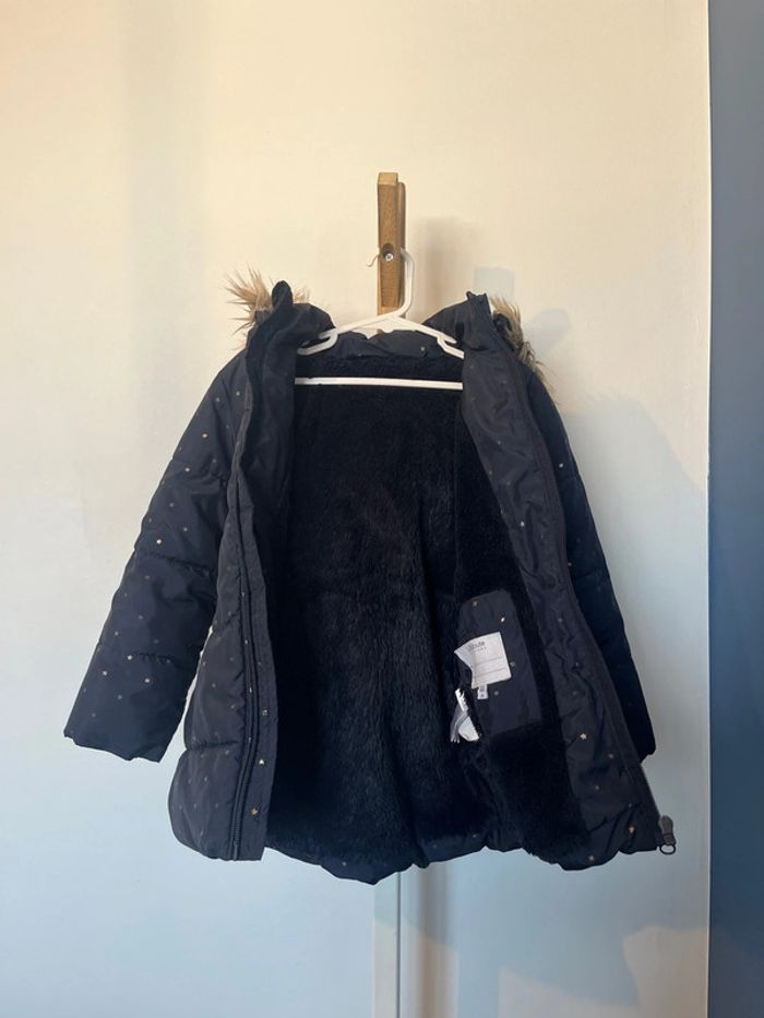Belle doudoune chaude étoiles parka 4 ans - photo numéro 4