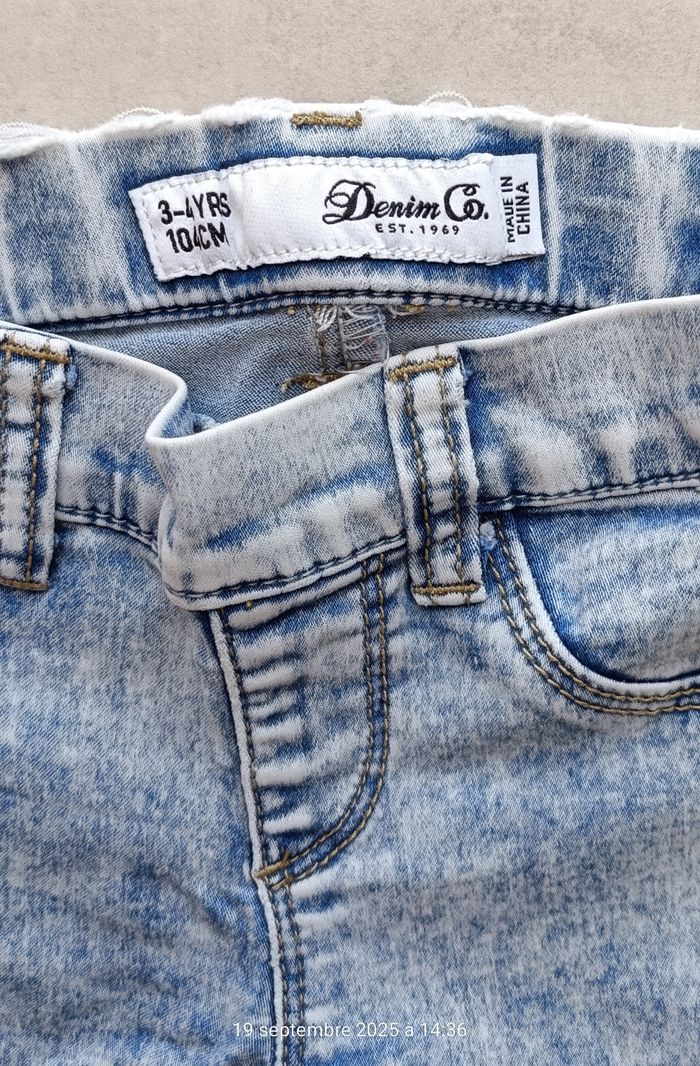 Jeans slim fille - 3/4 ans - photo numéro 3