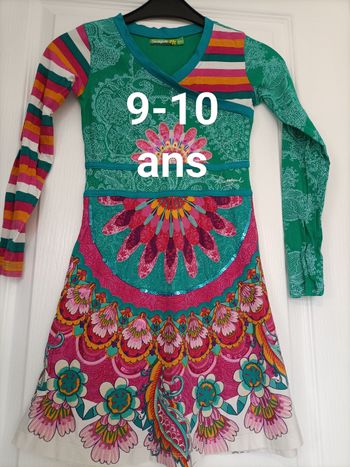 Robe colorée Desigual 9-10 ans