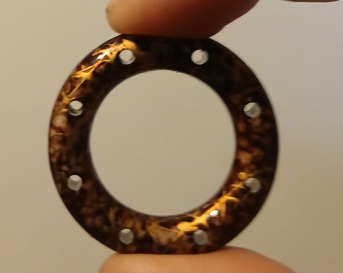 Lot de 22 cercle rondelles percée accessoires bijoux ou autre - photo numéro 7