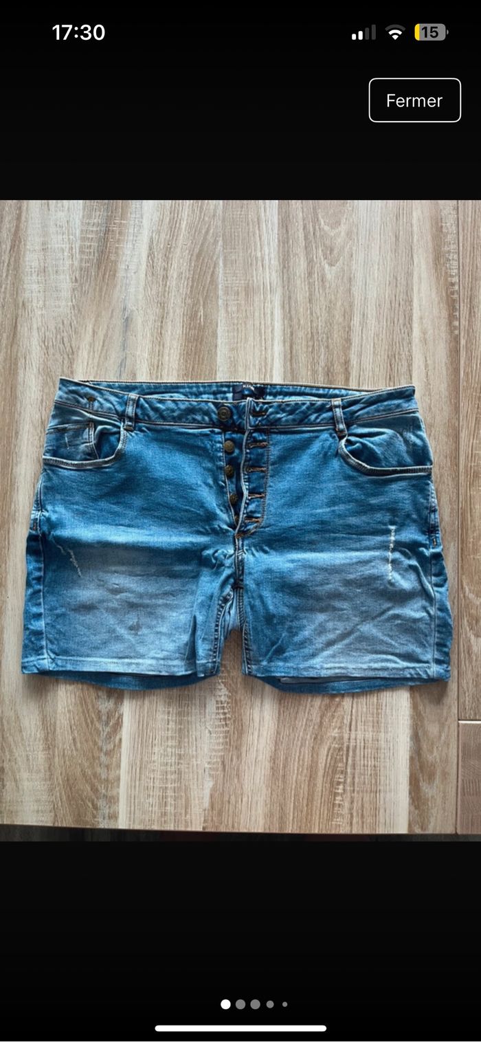 Short en jean