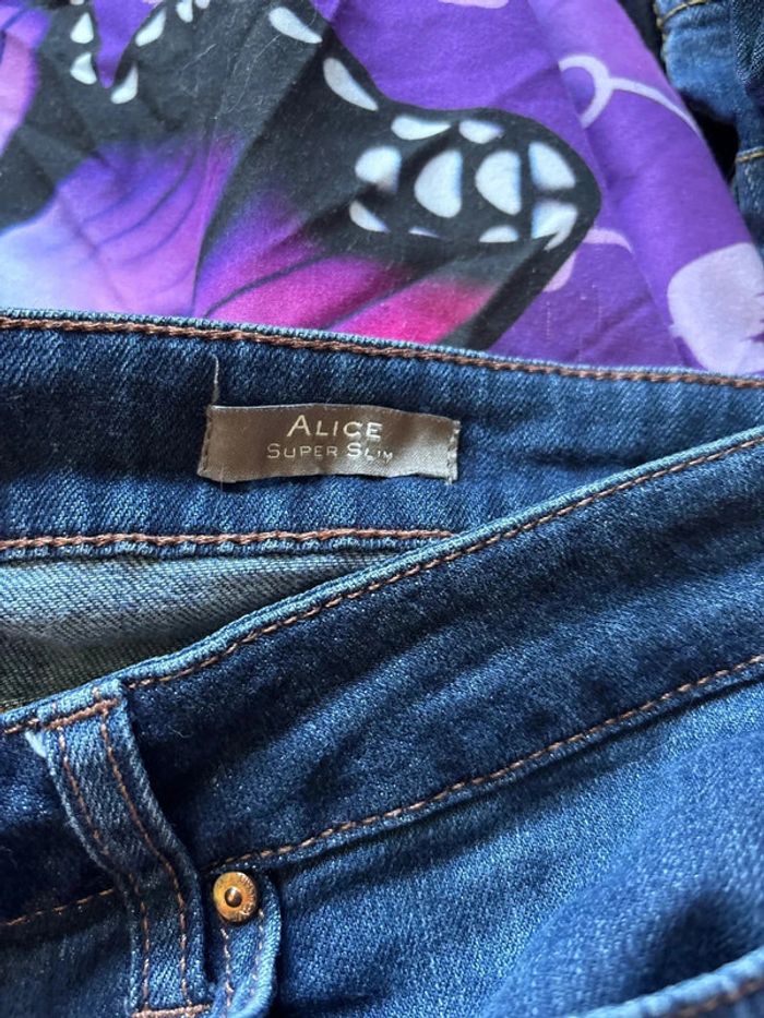 Jeans taille 42 marque mango "Alice super slim " - photo numéro 4