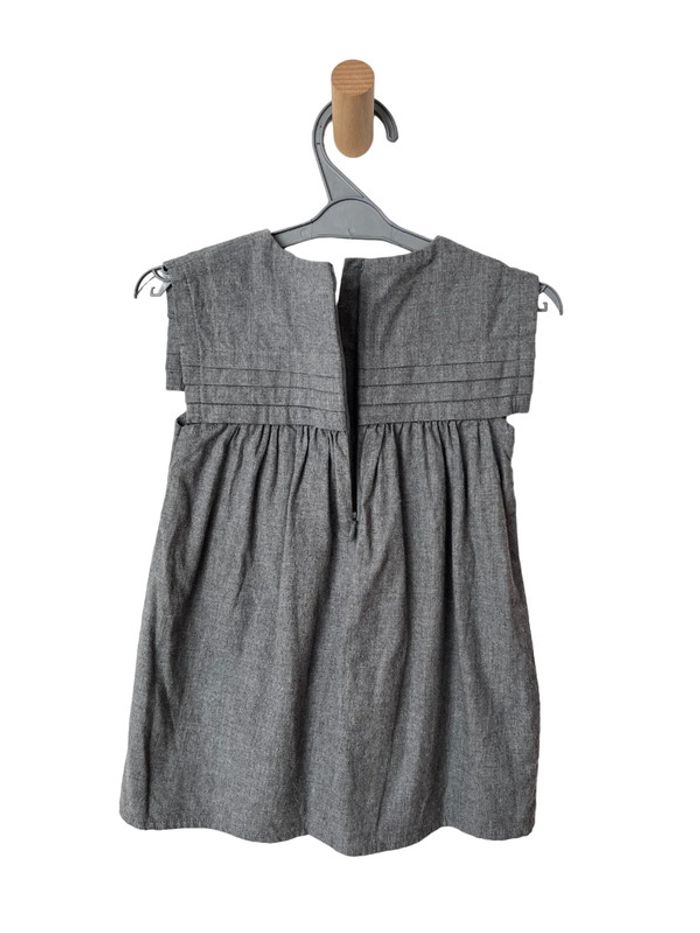 Robe sans manche grise en coton - Kiabi 24 mois - photo numéro 4