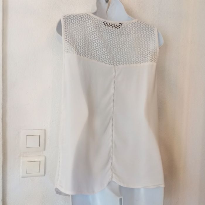 Blouse fluide ajouré longue femme.40 - photo numéro 3