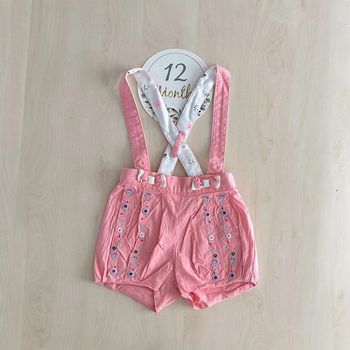 salopette short été fille sergent major 12 mois