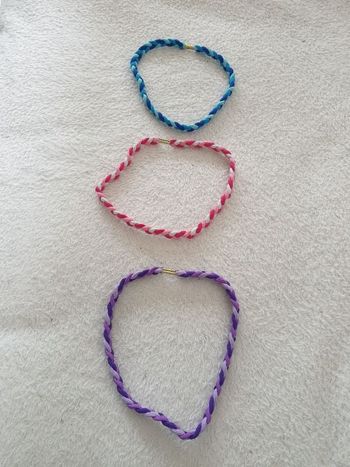 Lot de 3 tresses bandeaux pour cheveux neuf