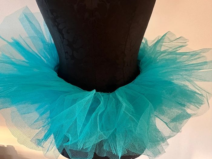 Tutu bleu turquoise - photo numéro 3
