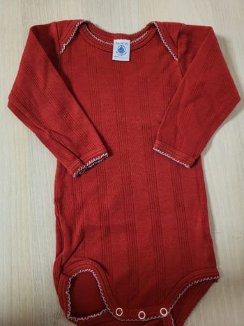 Body petit bateau 6mois 