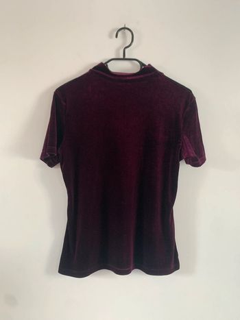 T shirt en velours