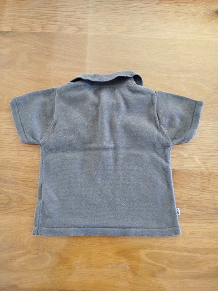 Polo gris - photo numéro 4