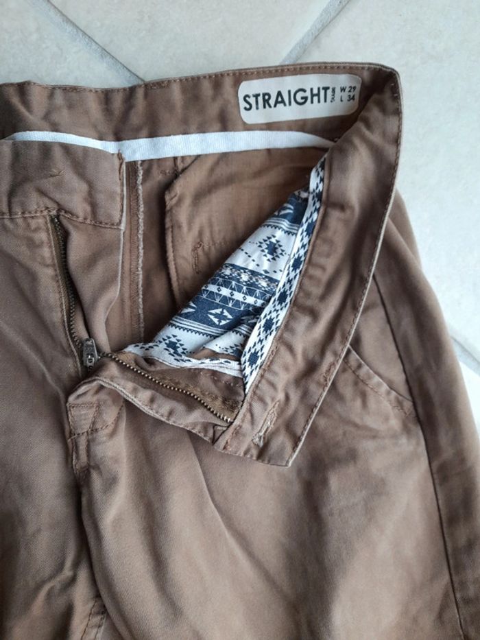 Pantalon marron Jules - photo numéro 3