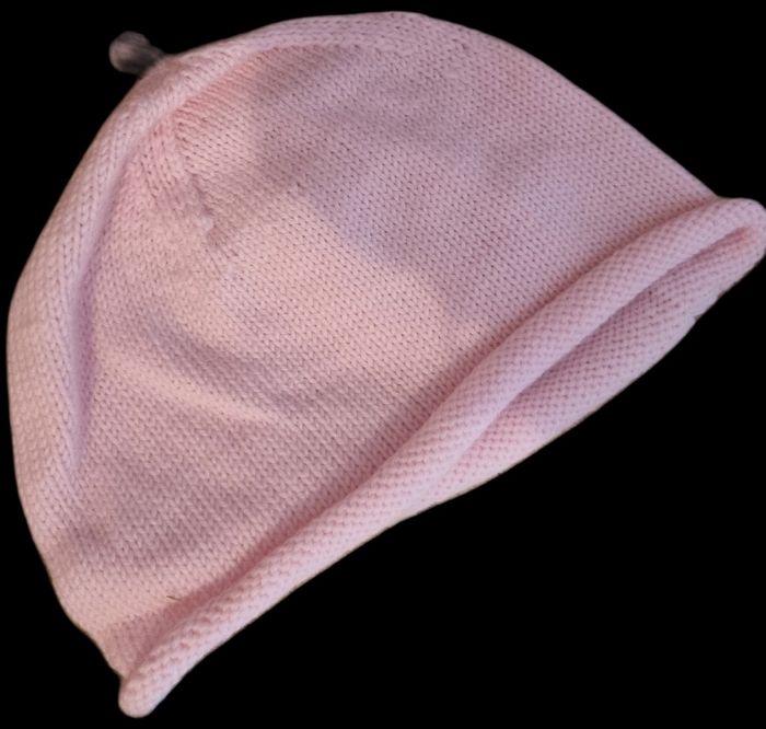 Bonnet laine naissance 1 mois