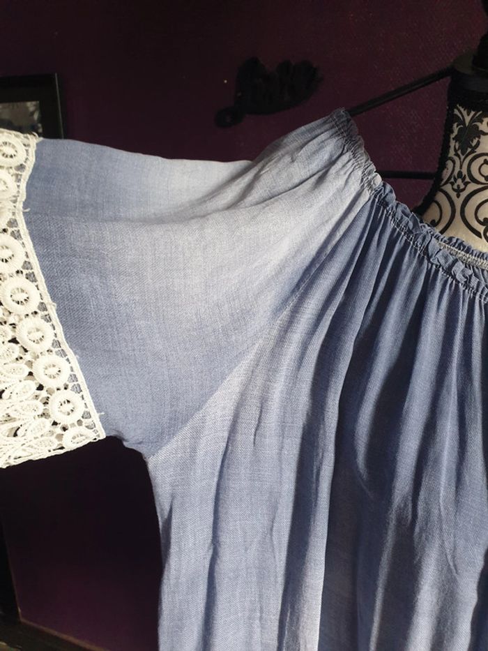 Tunique bleu jeans - photo numéro 2