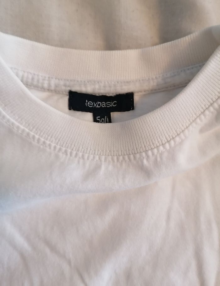 Tee-shirt uni 5 ans - photo numéro 2