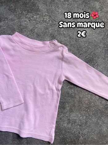 T-shirt 🌺 18 mois 🌺 Sans marque