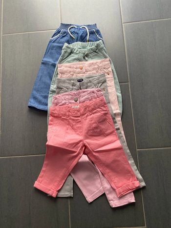 Lot de 6 pantalons filles 18 24 mois