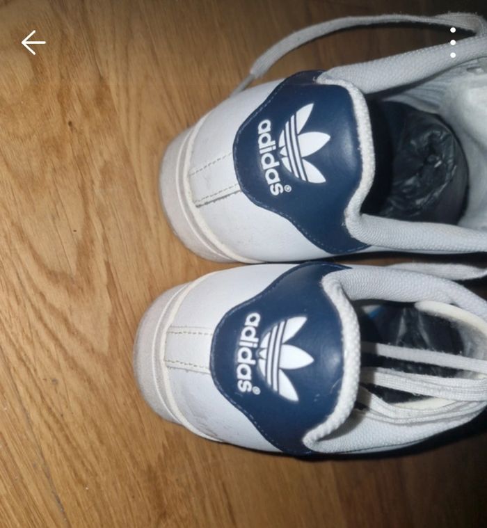 Tennis Adidas bande marine - photo numéro 5