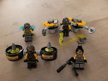 Lot de 4 figurines lego marvel AIM agents
