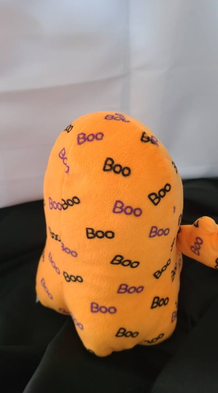 Peluche fantôme orange TY Halloween Beanie - photo numéro 3