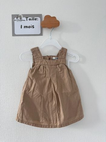 Ensemble robe + bloomers - taille 1 mois 🌸