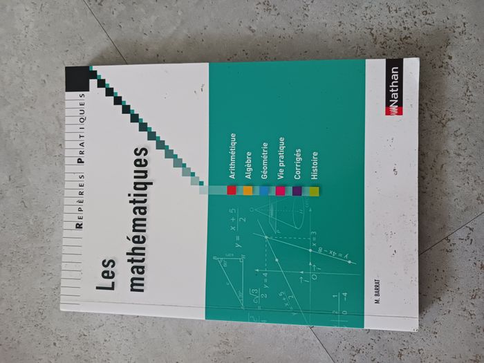 les mathématiques repères pratiques Nathan