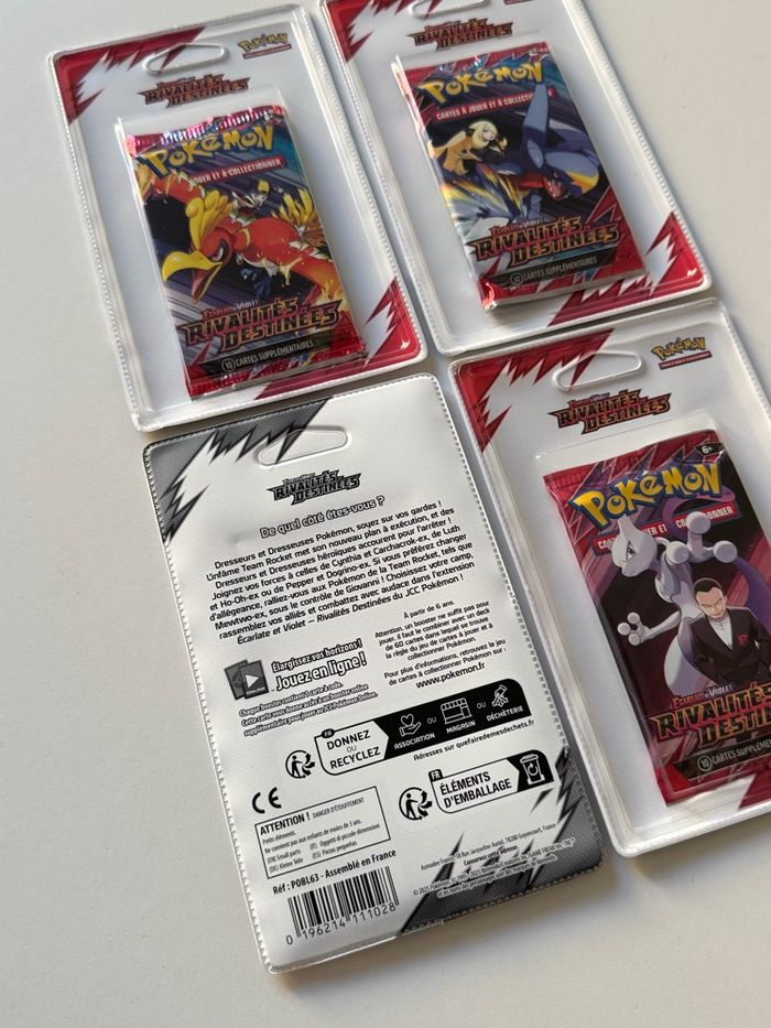 Pokémon Art Set Blister Rivalités Destinées avec opercule FR (EV10) - photo numéro 3