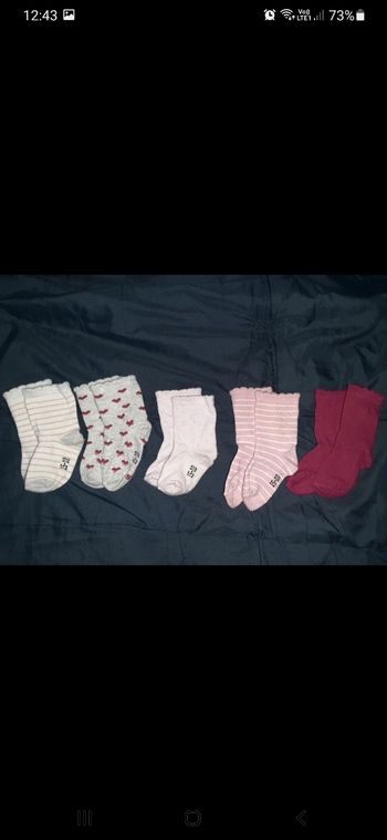 Chaussettes fille 15-18 (c3)