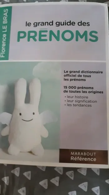 Le grand guide des prénoms