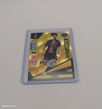 Carte Panini Adrenalyn xl 2024-25 édition limitée.