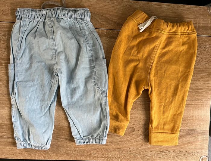 Lot 2 pantalons 12 mois - photo numéro 2