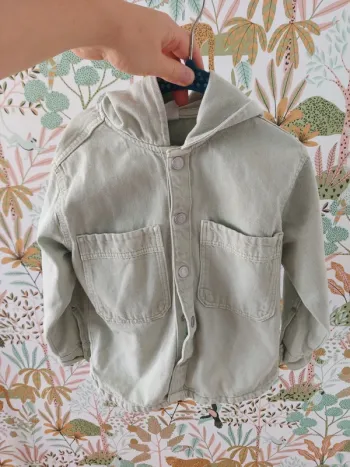 Veste en jeans zara