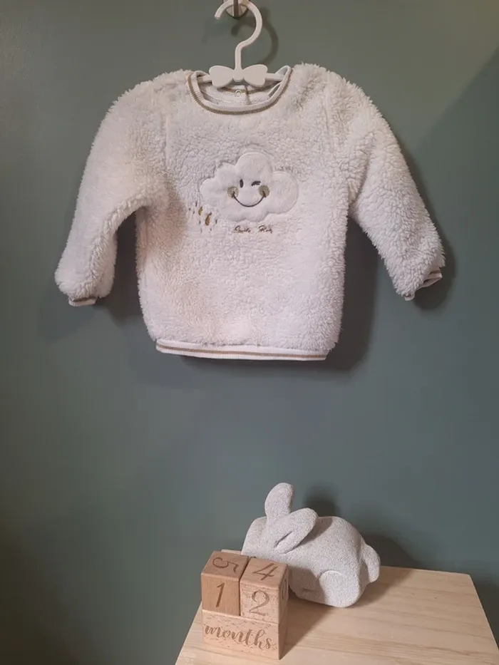 Sweat - Smiley baby - 12 mois