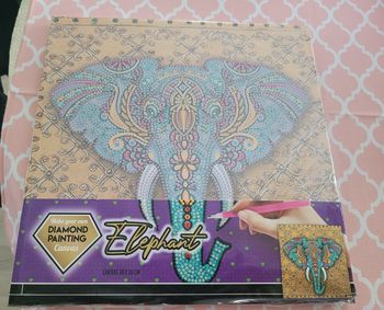 Diamond painting éléphant neuf (4e)