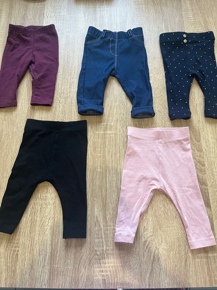 Lot pantalon fille 3mois