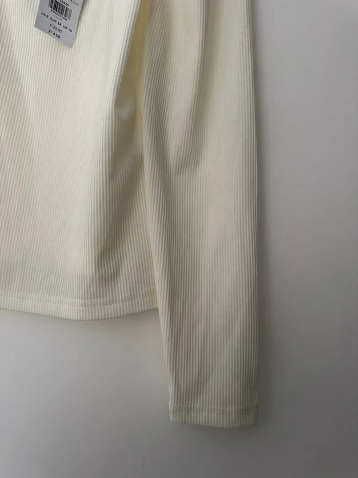 Blouse Blanche transparente neuve Dorothy Perkins - photo numéro 5